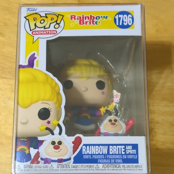 Funko Other - Rainbow Brite and Sprite Funko Pop With Protector